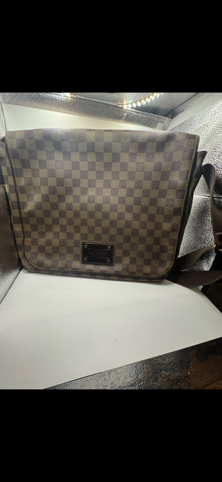 Louis Vuitton Damier Ebene Brooklyn GM Messenger Bag – Large