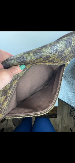 Louis Vuitton Damier Ebene Brooklyn GM Messenger Bag – Large