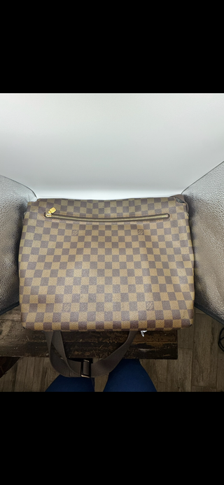 Louis Vuitton Damier Ebene Brooklyn GM Messenger Bag – Large