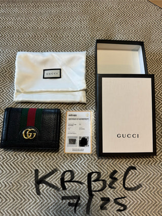 Gucci Black Ophidia Small Wallet