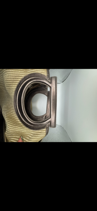 Salvatore Ferragamo Gancini Crossbody RUNWAY Bag – Vintage Designer Italian Leather Handbag