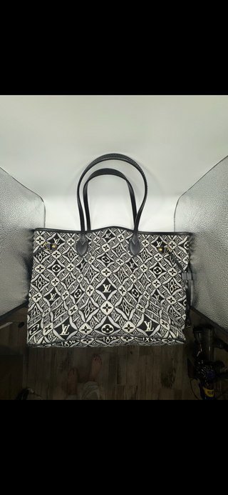 Louis Vuitton Since 1854 Neverfull GM Tote Bag – Black Jacquard Canvas