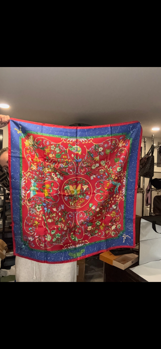 Hermès “Pierres d’Orient et d’Occident” Carré 90 Silk Scarf – Vintage Rare