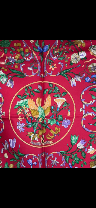 Hermès “Pierres d’Orient et d’Occident” Carré 90 Silk Scarf – Vintage Rare