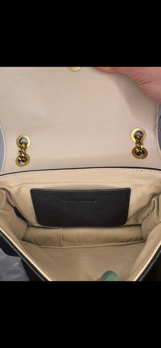 See by Chloé Mini Hopper Crossbody Shoulder Bag – Cement Beige Colorblock