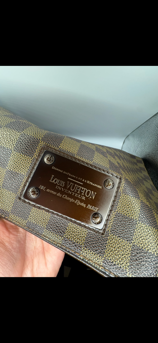 Louis Vuitton Damier Ebene Brooklyn GM Messenger Bag – Large