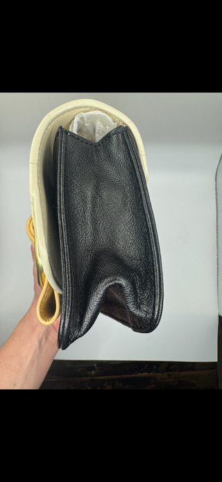 See by Chloé Mini Hopper Crossbody Shoulder Bag – Cement Beige Colorblock