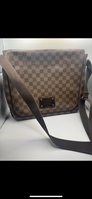 Louis Vuitton Damier Ebene Brooklyn PM Messenger Bag