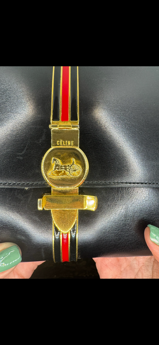 Celine Triomphe Vintage Shoulder Bag