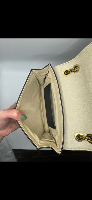 See by Chloé Mini Hopper Crossbody Shoulder Bag – Cement Beige Colorblock