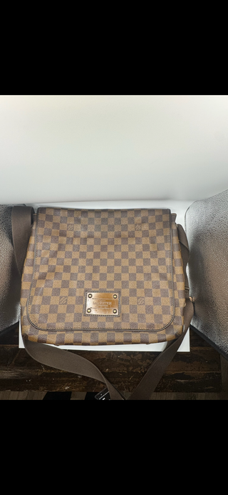 Louis Vuitton Damier Ebene Brooklyn PM Messenger Bag