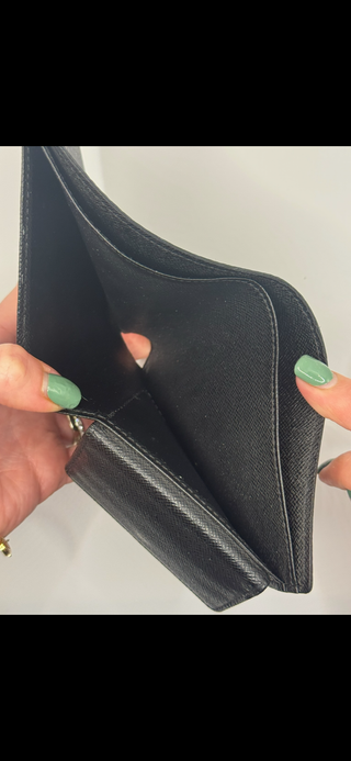 Louis Vuitton Multiple Wallet Men’s Damier Graphite Canvas with Box & Dust Bag