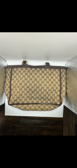 Gucci GG Canvas Abbey D-Ring Shoulder Bag