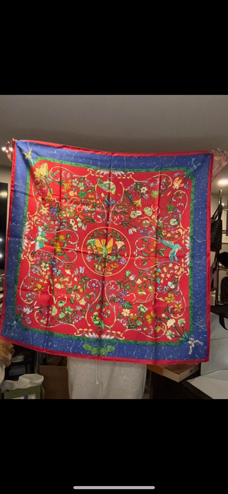 Hermès “Pierres d’Orient et d’Occident” Carré 90 Silk Scarf – Vintage Rare