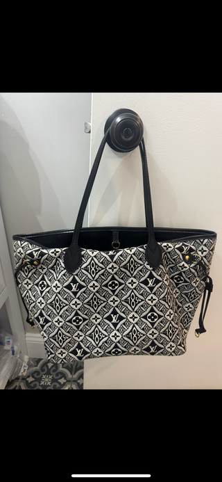 Louis Vuitton Since 1854 Neverfull GM Tote Bag – Black Jacquard Canvas