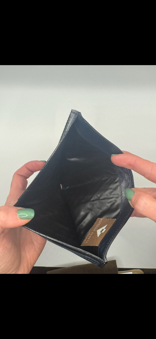 Bottega Veneta Men’s Intrecciato Bi-Fold Wallet – Black Leather