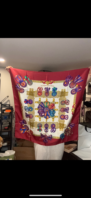 Hermès Les Rubans du Cheval Silk Scarf 90 – Vintage Rare