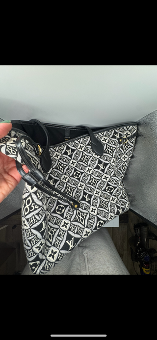 Louis Vuitton Since 1854 Neverfull GM Tote Bag – Black Jacquard Canvas