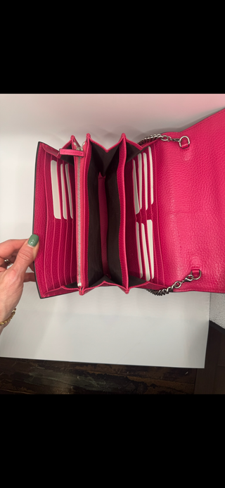 GUCCI Dionysus Pink Wallet on Chain
