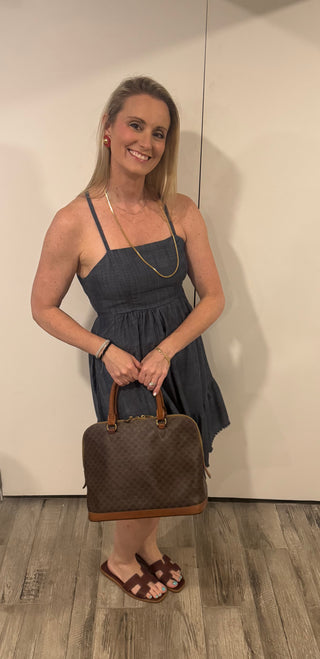 Celine Paris Macadam Dome Bag