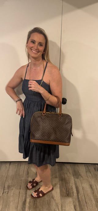 Celine Paris Macadam Dome Bag