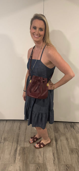 Cartier Seau Leather Bag