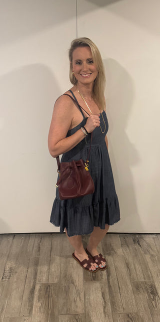 Cartier Seau Leather Bag