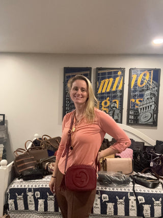 Gucci Blondie Crossbody Bag in Red - HOT BUY CURRENTLY IN STORES!