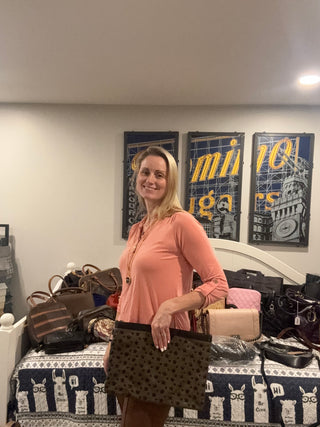 Jimmy Choo Large Clutch with Stars