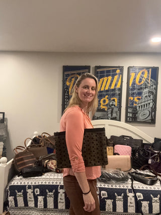 Jimmy Choo Large Clutch with Stars