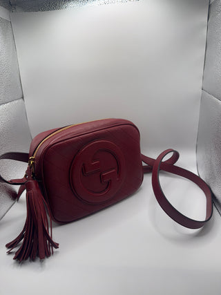 Gucci Blondie Crossbody Bag in Red - HOT BUY CURRENTLY IN STORES!