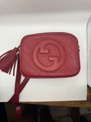 Gucci Blondie Crossbody Bag in Red - HOT BUY CURRENTLY IN STORES!