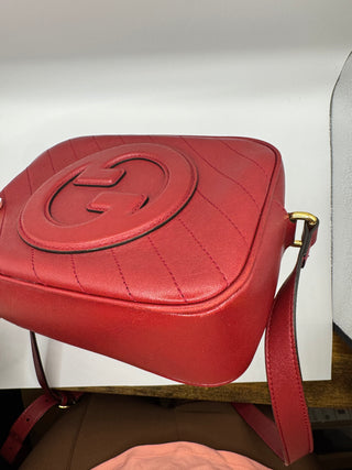Gucci Blondie Crossbody Bag in Red - HOT BUY CURRENTLY IN STORES!
