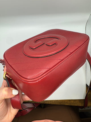 Gucci Blondie Crossbody Bag in Red - HOT BUY CURRENTLY IN STORES!
