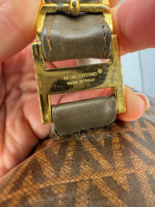 Valentino Coated Canvas Tote/Bucket Bag