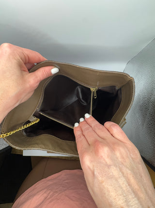 Valentino Coated Canvas Tote/Bucket Bag