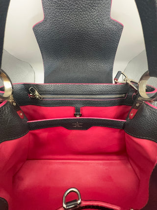 Louis Vuitton Capucines BB Cobalt and Fuchia