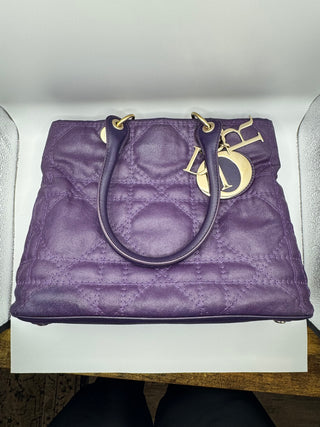 Christian Dior Lady Dior Cannage - Purple