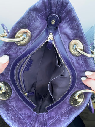 Christian Dior Lady Dior Cannage - Purple