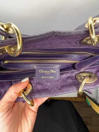 Christian Dior Lady Dior Cannage - Purple