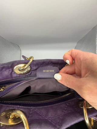 Christian Dior Lady Dior Cannage - Purple