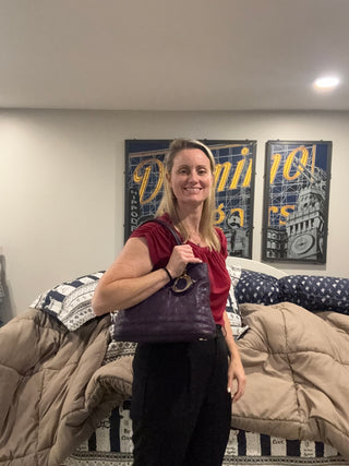 Christian Dior Lady Dior Cannage - Purple