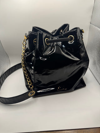 Patent Leather Chanel Bucket Bag with Baby!