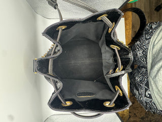 Patent Leather Chanel Bucket Bag with Baby!