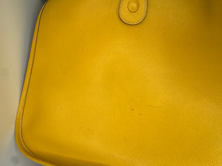 Hermes Evelyne Yellow Shoulder Bag Grand Modele (GM) Size