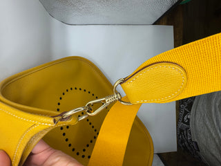 Hermes Evelyne Yellow Shoulder Bag Grand Modele (GM) Size