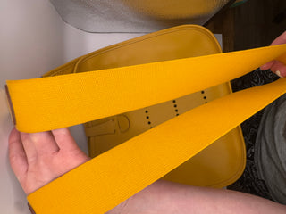 Hermes Evelyne Yellow Shoulder Bag Grand Modele (GM) Size
