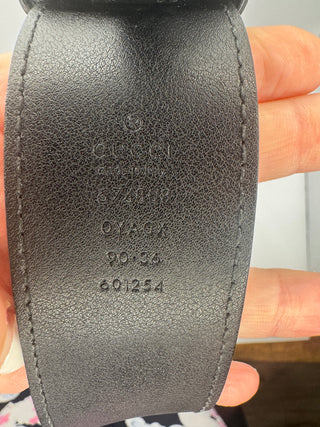 Gucci Interlocking Mixed Metal GG Belt -90cm