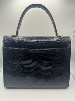 Off Brand Celine-Like Lizard Handbag