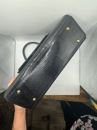 Off Brand Celine-Like Lizard Handbag